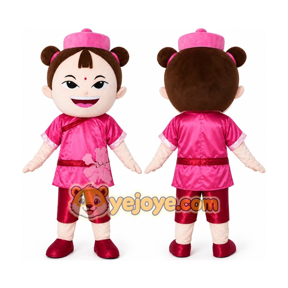 Kong Fu Girl Halloween Cosplay Adult Mascot Costume