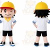 Baseball Boys Plush Cartoon Character Mascot Costume