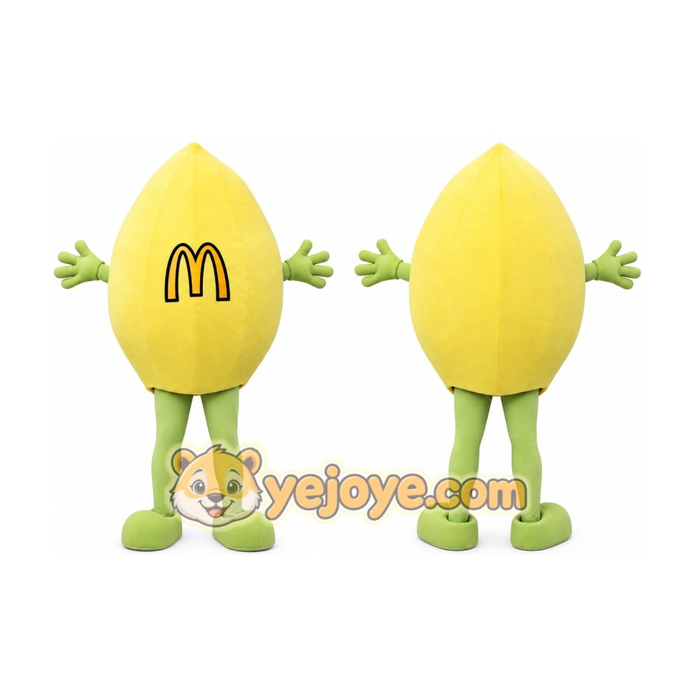 Lemon Mascot Costume Adult Lemon Mascot Costume Adult