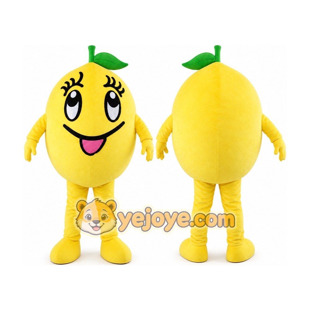 Lemon Mascot Costume for Adults Lemon Mascot Costume for Adults
