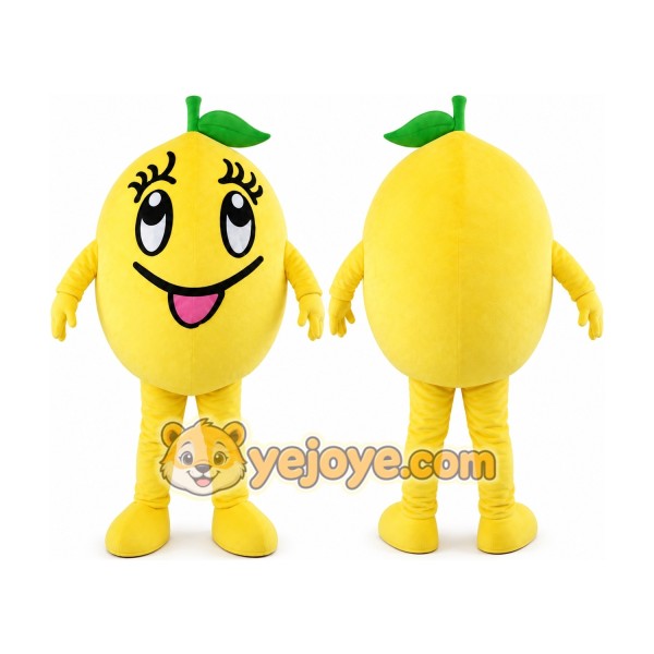 Lemon Mascot Costume for Adults