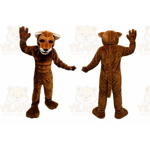 Leopard Cheer Mascot Costume