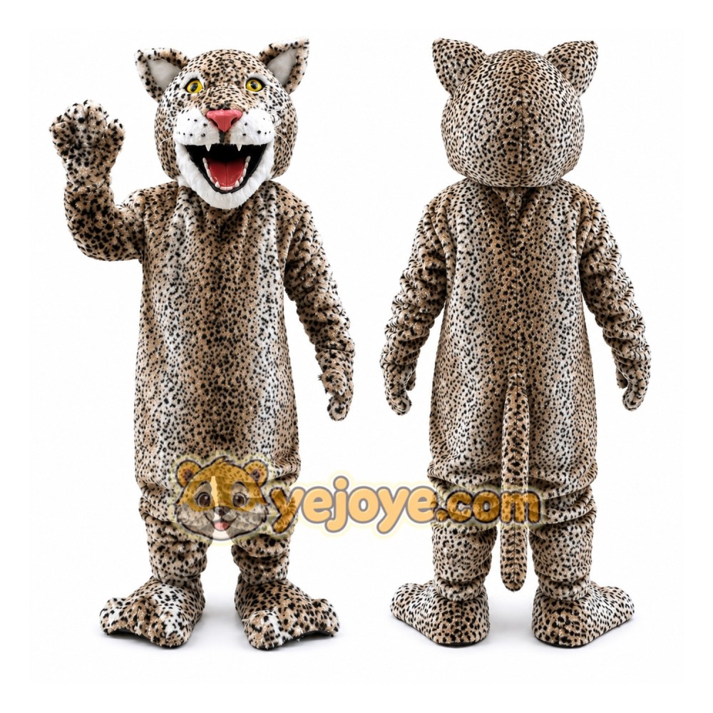 Leopard Mascot Jaguar Costume