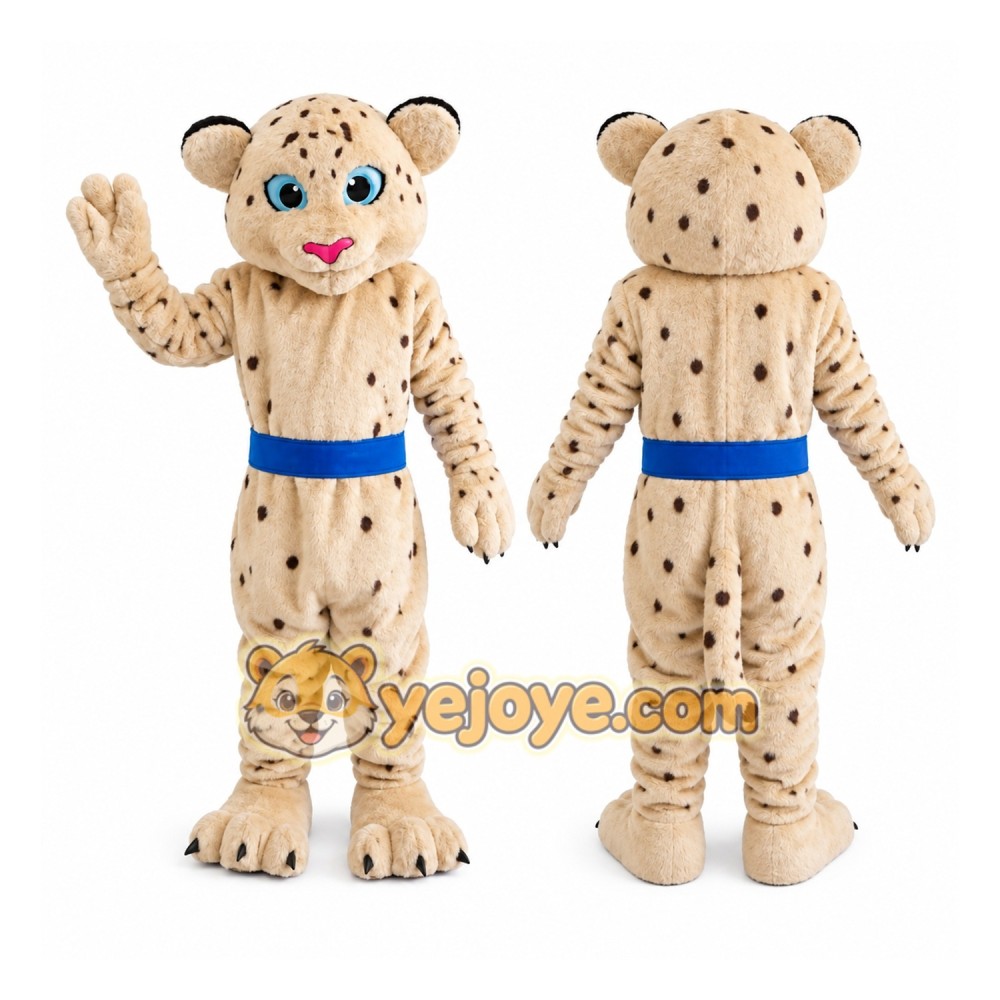 Leopard Mascot Panther Costume Leopard Mascot Panther Costume