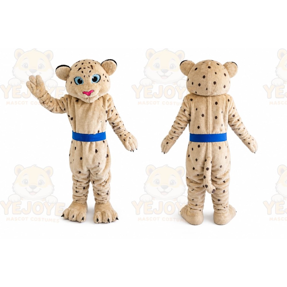 Leopard Mascot Panther Costume