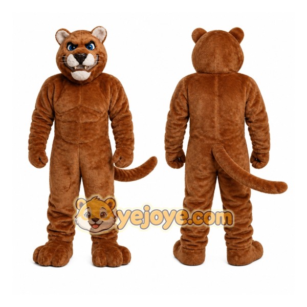 Leopard Panther Cat Cougar Mascot Costume