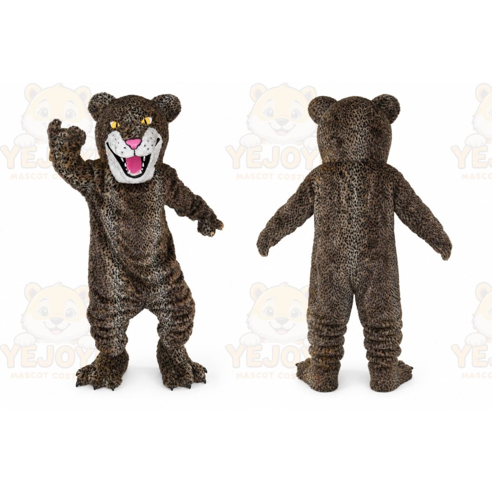 Leopard Panther Jaguar Cougar Mascot Costume