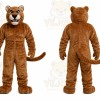Leopard Power Cat Cougar Mascot Costume