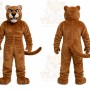 Leopard Power Cat Cougar Mascot Costume