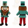 Leprechaun Clown Mascot Costume