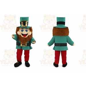 Leprechaun Clown Mascot Costume
