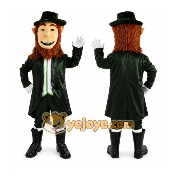 Leprechaun Elf Mascot Costume