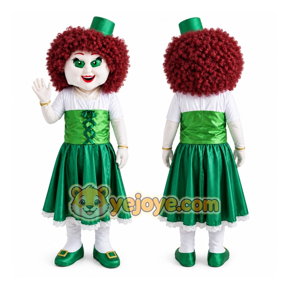 Leprechaun Mascot Costume Leprechaun Mascot Costume