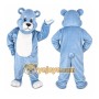Light Blue Bear Mascot Costume