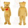Light Brown Funny Bear Animal Mascot Costume