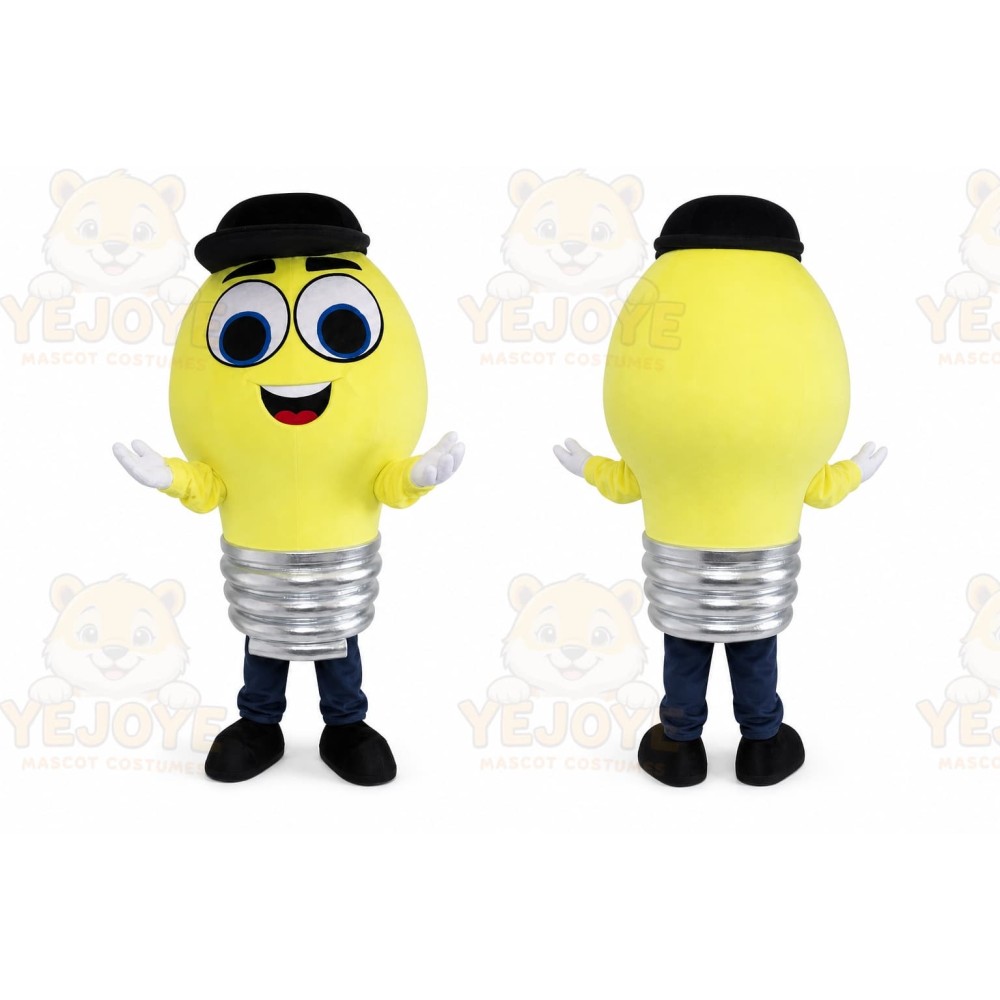 Light Bulb Mascot Costume