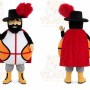 Basketball Pirate Mascot Costume