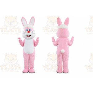 Light Pink Easter Bunny Bug Rabbit Mascot Costume