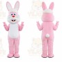 Light Pink Easter Bunny Bug Rabbit Mascot Costume