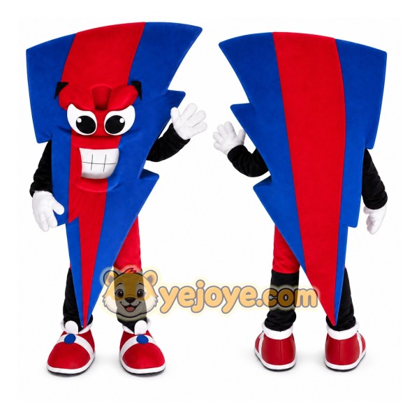Lighting Flash Bolt Mascot Costume