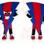 Lighting Flash Bolt Mascot Costume
