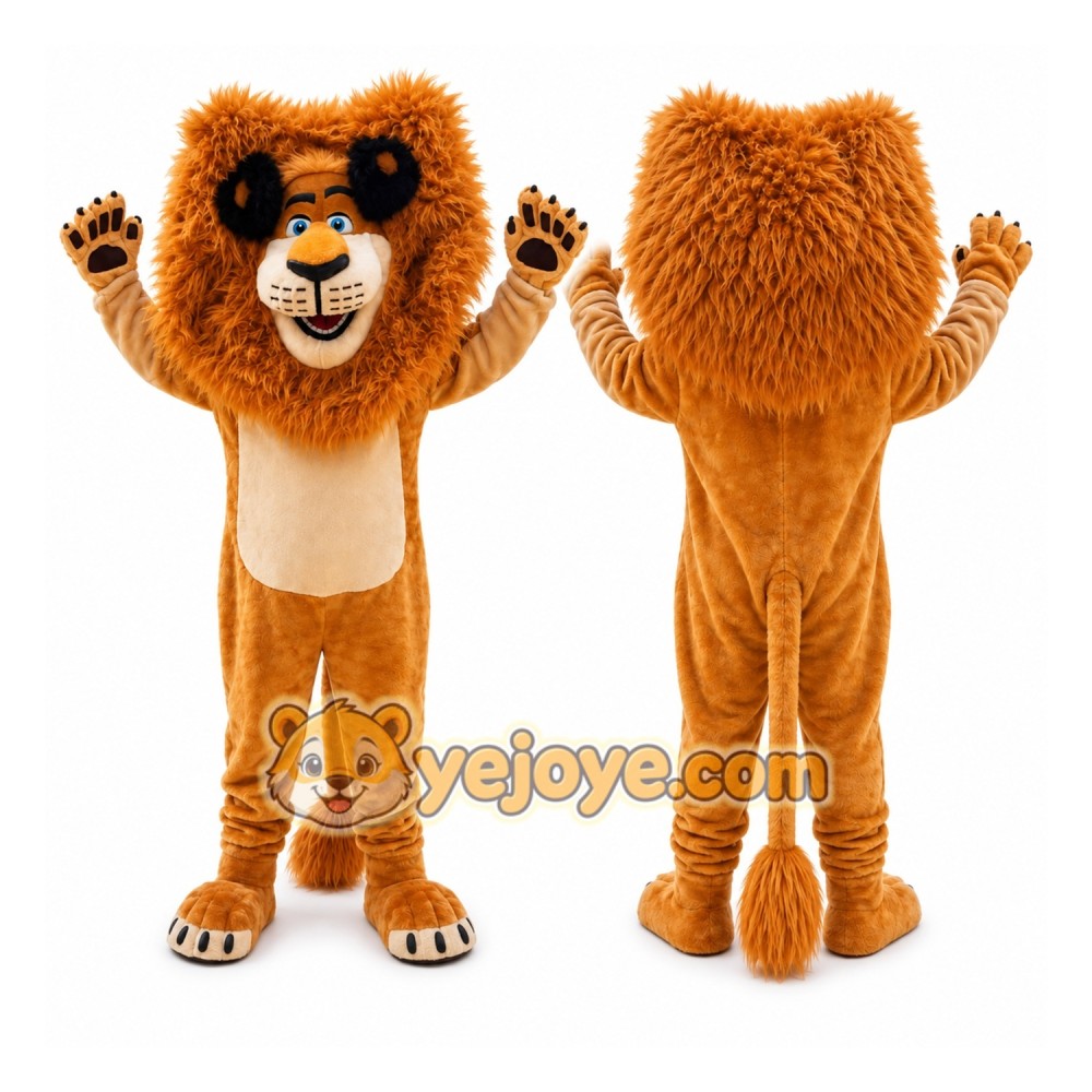 Lion Animal Mascot Costume Lion Animal Mascot Costume