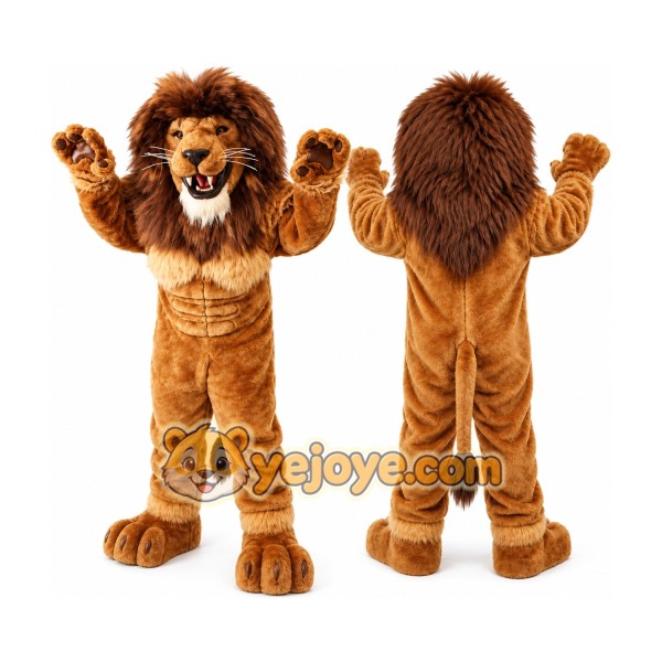 Lion Mascot Costume Adult