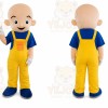 Little Bald Mascot Costume for Adult