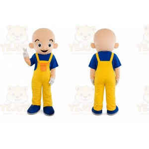 Little Bald Mascot Costume for Adult