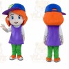 Little Girl Lassock Young Girl Mascot Costume