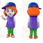 Little Girl Lassock Young Girl Mascot Costume