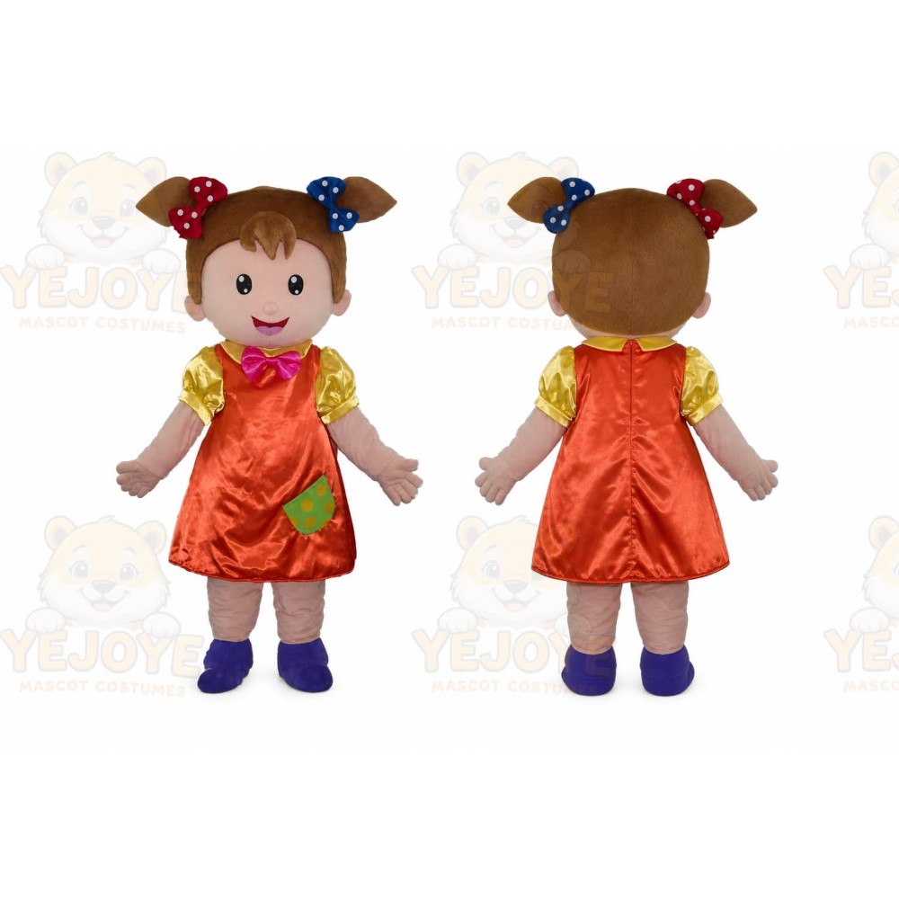 Little Girl Mascot Costume