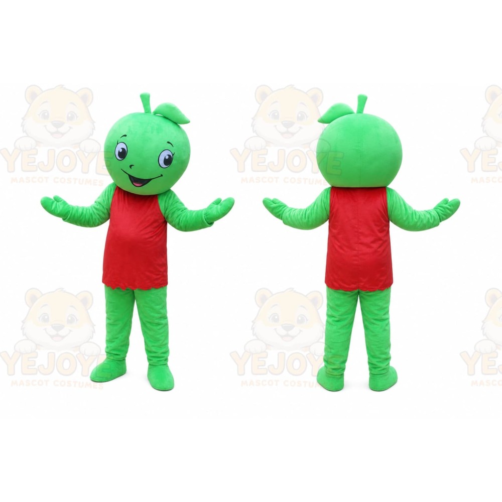 Little Green Apple Mascot Costume