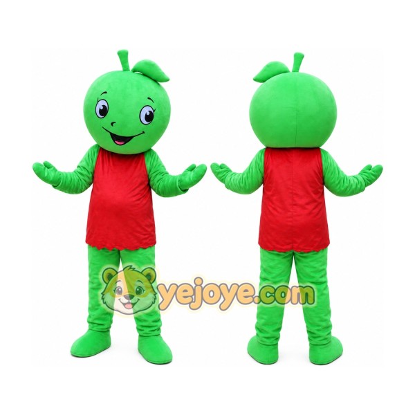 Little Green Apple Mascot Costume
