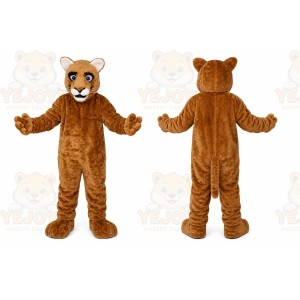 Little Leopard Panther Cat Cougar Cub Mascot Costume