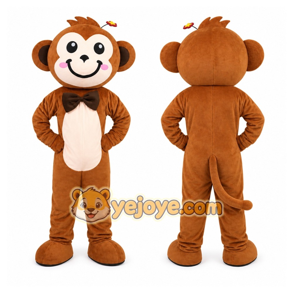 Little Monkey Mascot Costume Little Monkey Mascot Costume