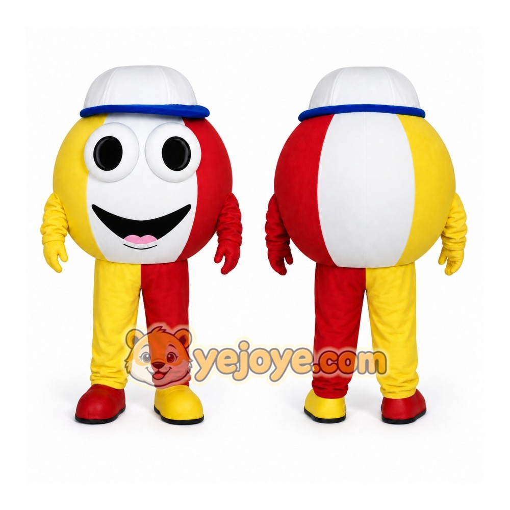 Beach Ball Mascot Costume Beach Ball Mascot Costume