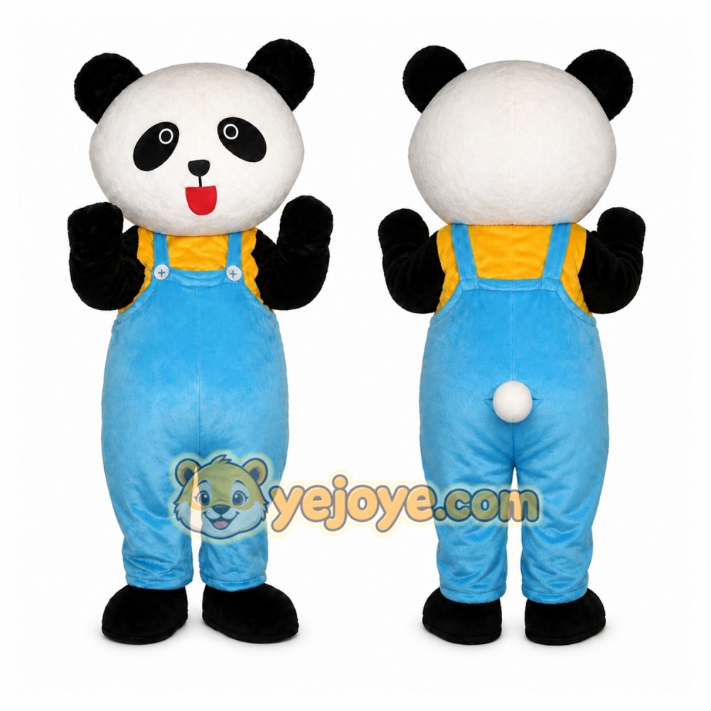 Little Panda Baby Mascot Costume Little Panda Baby Mascot Costume