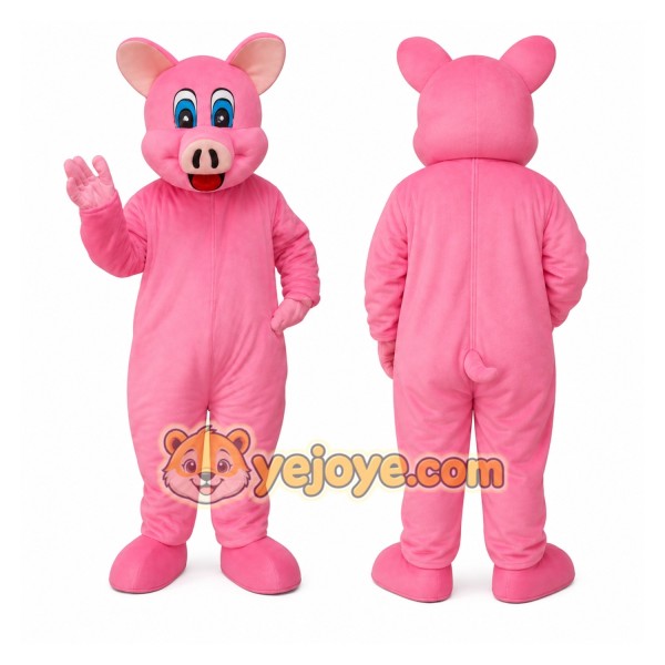 Little Pink Pig Mascot Costume