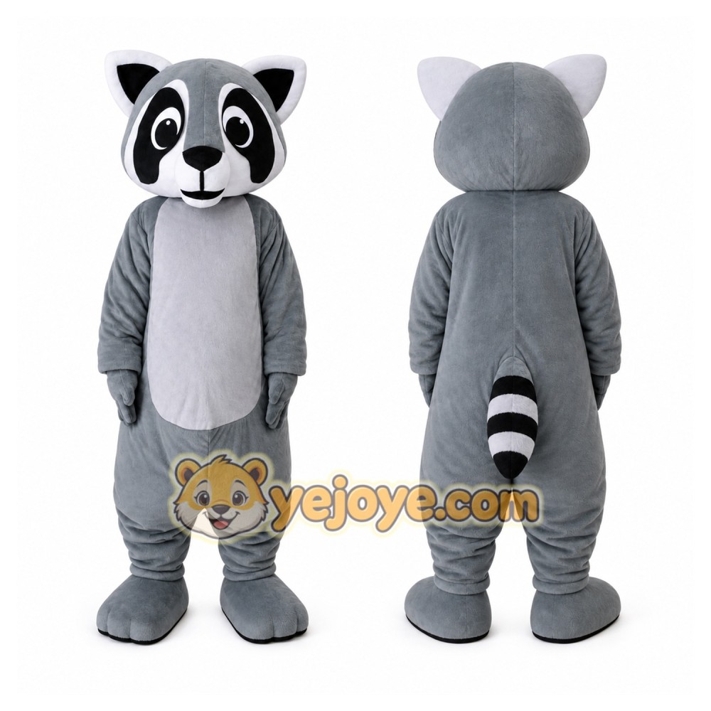 Little Raccoon Mascot Costume Little Raccoon Mascot Costume