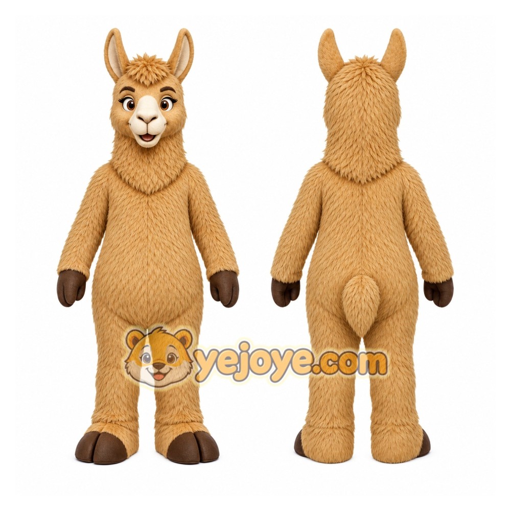 Llama Mascot Costume Carnival Costume Llama Mascot Costume Carnival Costume