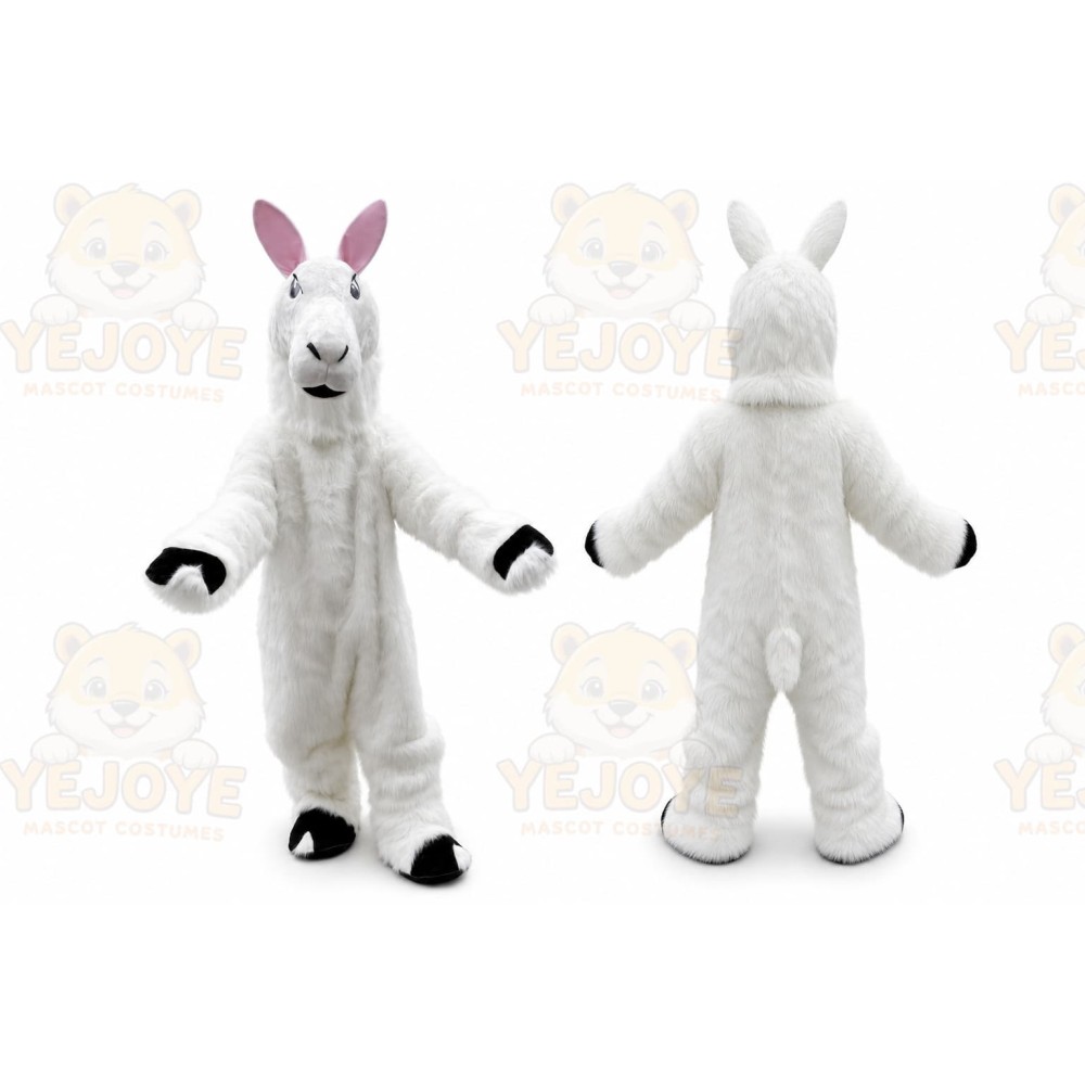 Llama Mascot Costume Cartoon Character Carnival Costume