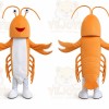 Lobster Langouste Mascot Costume Cartoon Character Costume