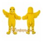 Long Hair Canary Mascot Costume Adult Birds Mascot
