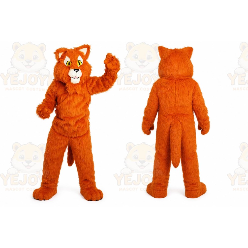 Long Hair Cat Mascot Costume