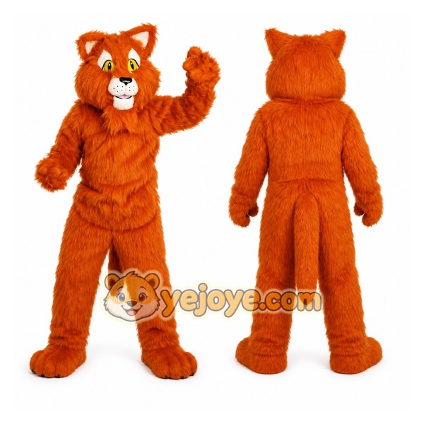 Long Hair Cat Mascot Costume
