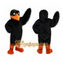 Long Hair Crow Mascot Costume