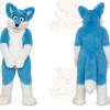 Long Hair Husky Dog Fox Mascot Costume