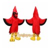 Red Crested Bird Mascot Costume Red Crested Bird Mascot Costume