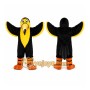 Long Hair Plush Yellow & Black Toucan Mascot Costume